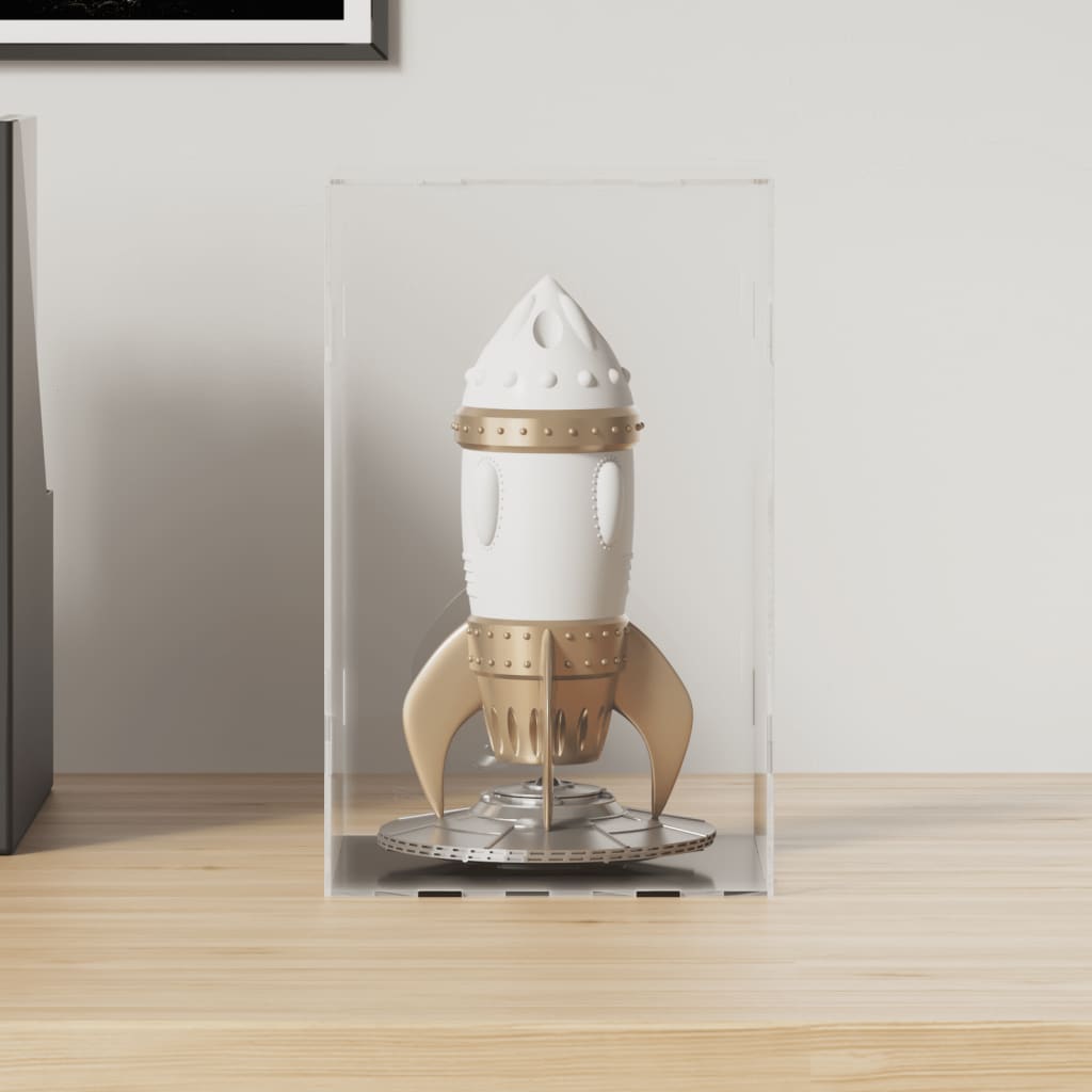 Vidaxl DisplayBox Transparent 14x14x22 cm akryl