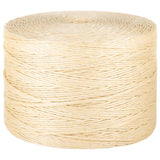 Vidaxl reb 3 mm 2000 m 100% sisal