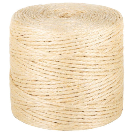Vidaxl reb 4 mm 50 m 100% sisal