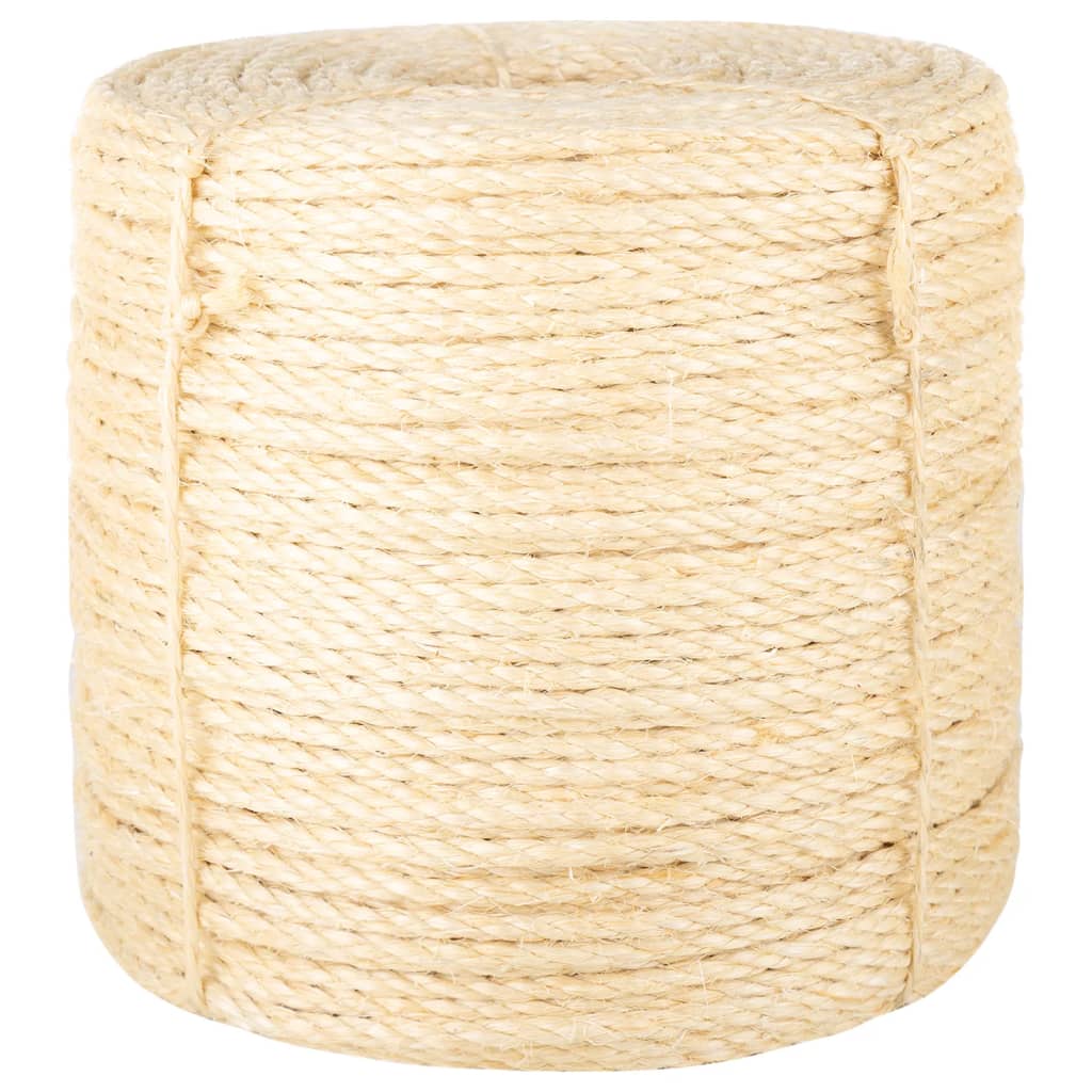 Vidaxxl reb 6 mm 25 m 100% sisal
