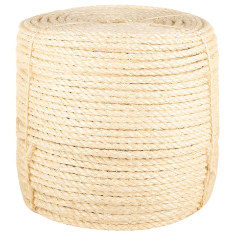 Vidaxl reb 8 mm 25 m 100% sisal