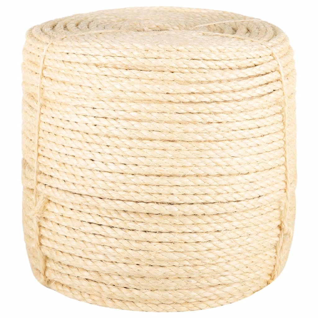 Vidaxxl reb 8 mm 50 m 100% sisal