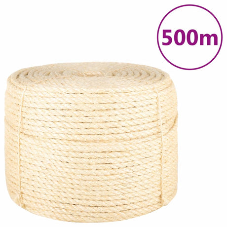 Vidaxxl reb 10 mm 500 m 100% sisal