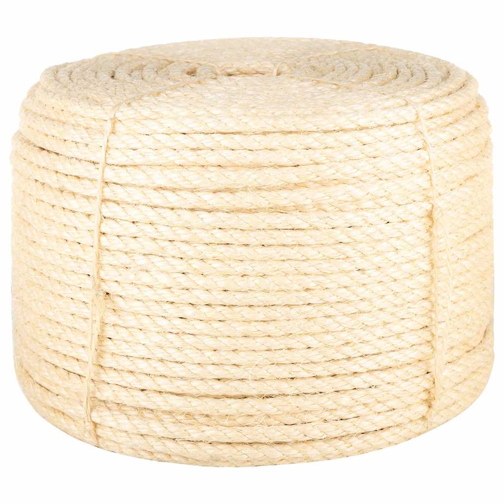 Vidaxxl reb 12 mm 25 m 100% sisal