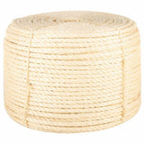 Vidaxxl reb 12 mm 25 m 100% sisal