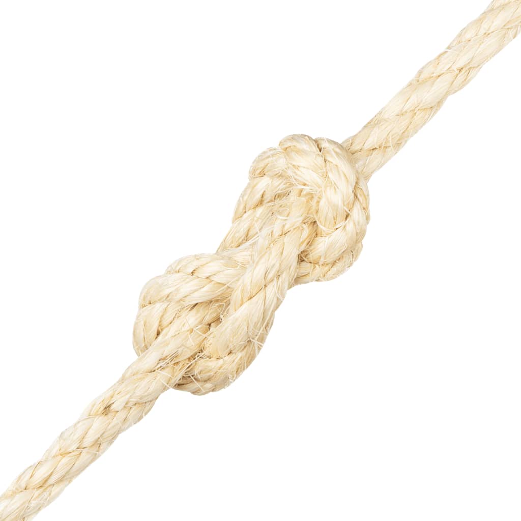 Vidaxxl reb 12 mm 25 m 100% sisal