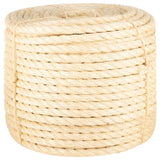 Vidaxxl reb 14 mm 25 m 100% sisal