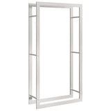 Vidaxx brænde rack 80x28x154 cm rustfrit stål