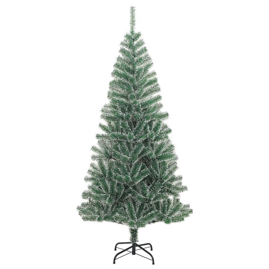 Vidaxl Kunstkerstboom med sne 180 cm grøn