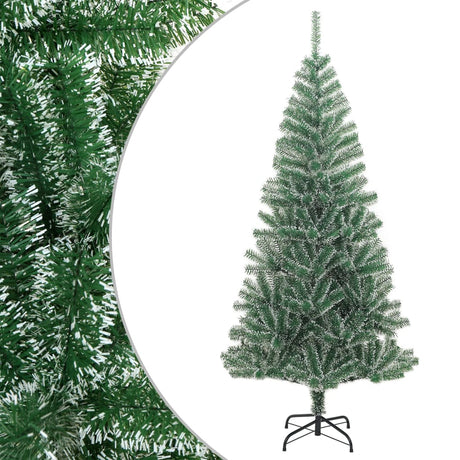Vidaxx artificial Christmas tree with snow 210 cm green