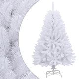 Vidaxl Kunstkerstboom med hængsler og standard 150 cm hvid