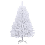 Vidaxl Kunstkerstboom med hængsler og standard 150 cm hvid