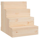Vidaxl Pet Trappe 40x49x47 cm Solid fyrretræ