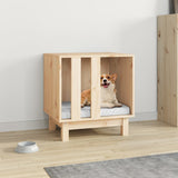 Vidaxl hund loft 50x40x52 cm solid fyrretræ