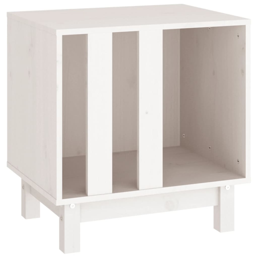 Vidaxl Dog Loft 50x40x52 cm Solid Pine White