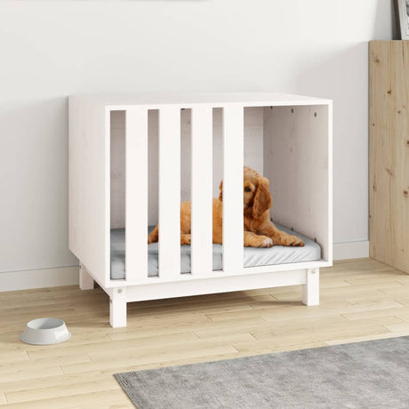 Vidaxl Dog loft 70x50x62 cm Solid fyrretræ