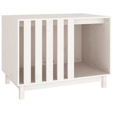 Vidaxl Dog loft 90x60x67 cm Solid Pine White