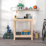 Vidaxx Workbench 80x50x80 cm fast fyrretræ