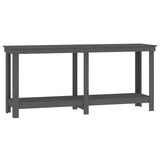 Vidaxx Workbench 180x50x80 cm solid fyrretræ grå