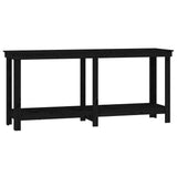 Vidaxx Workbench 180x50x80 cm Solid fyrretræ sort