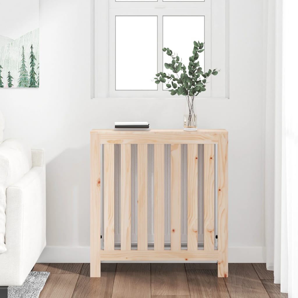 Vidaxl Radiatorom Construction 79.5x19x84 cm Solid fyrretræ