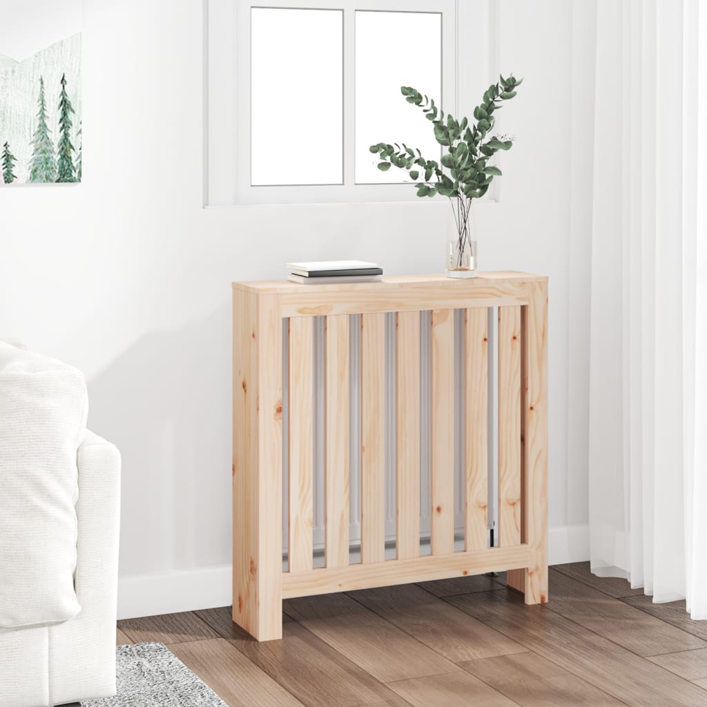 Vidaxl Radiatorom Construction 79.5x19x84 cm Solid fyrretræ