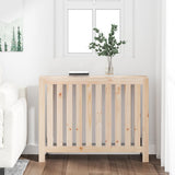 Vidaxl Radiatorom Construction 108.5x19x84 cm Solid fyrretræ