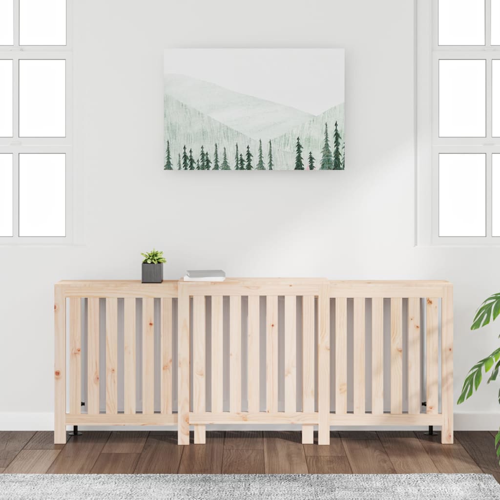 Vidaxx Radiator Surround 210x21x85 cm fast fyrretræ