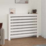 Vidaxx Radiator Surround 108.5x19x84 cm Fast fyrretræ hvid