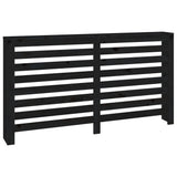 Vidaxl Radiatorom Construction 153x19x84 cm Solid fyrretræ sort