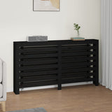 Vidaxl Radiatorom Construction 153x19x84 cm Solid fyrretræ sort