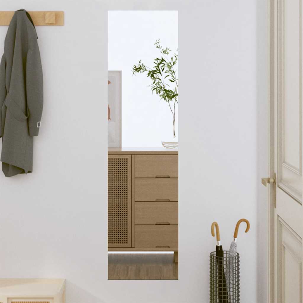 Vidaxl Wall Mirror 30x100 cm rektangulært glas