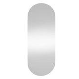Vidaxl Wall Mirror 20x50 cm Oval glas