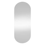 Vidaxl Wall Mirror 25x60 cm ovalt glas