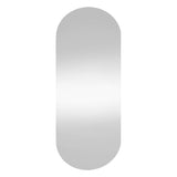 Vidaxl Wall Mirror 35x80 cm ovalt glas