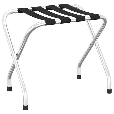 Vidaxl Bagage Rack 56x40x49 cm sort og sølv