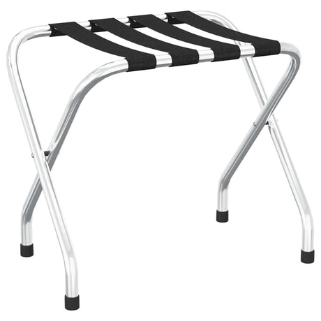 Vidaxl Bagage Rack 56x40x49 cm sort og sølv