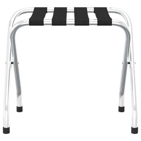 Vidaxl Bagage Rack 56x40x49 cm sort og sølv