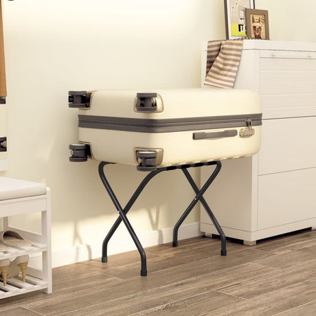 Vidaxl Bagage Rack 56x40x49 cm sort