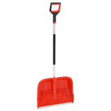 Vidaxl Snow Snip 136 cm aluminiumsrød
