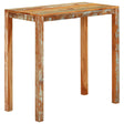 Vidaxl bartafel 112x55x108 cm gerecycled massief mangohout