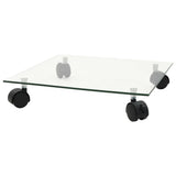 Vidaxx planteruller 4 stk firkantet 35x35 cm hærdet glas