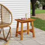 Vidaxl kruk 45x29x45 cm rechthoekig massief acaciahout