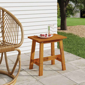 Vidaxl kruk 45x29x45 cm rechthoekig massief acaciahout