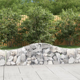 Vidaxx gabioner 2 stk buet 200x30x40 60 cm galvaniseret jern