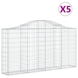 Vidaxl Gabions 5 PCS Buet 200x30x100 120 cm jern