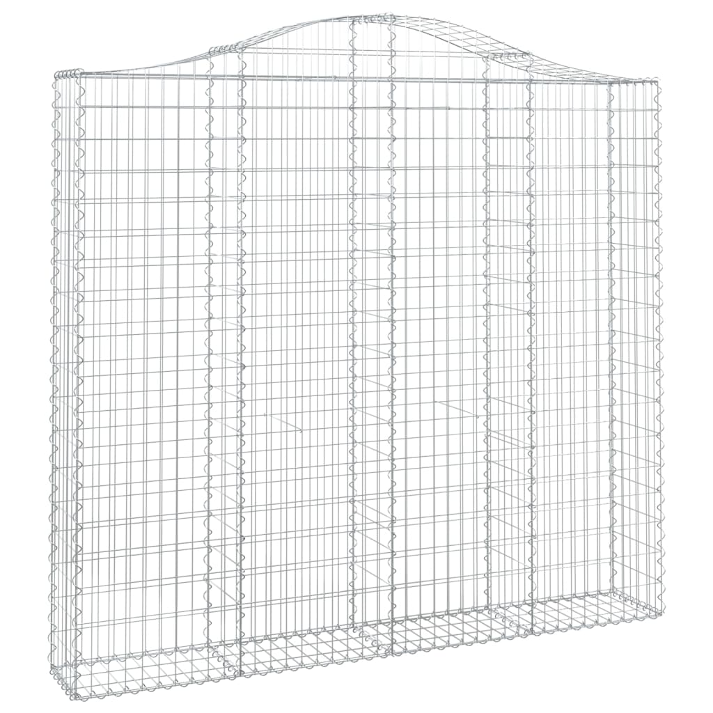 Vidaxl Gabions 2 stk. Buet 200x30x180 200 cm jern