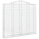 Vidaxl Gabions 3 PCS Buet 200x30x180 200 cm jern
