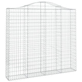 Vidaxl Gabions 5 stk. Buet 200x30x180 200 cm jern