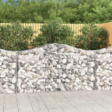 Vidaxl Gabions 2 PCS Buet 200x50x100 120 cm jern